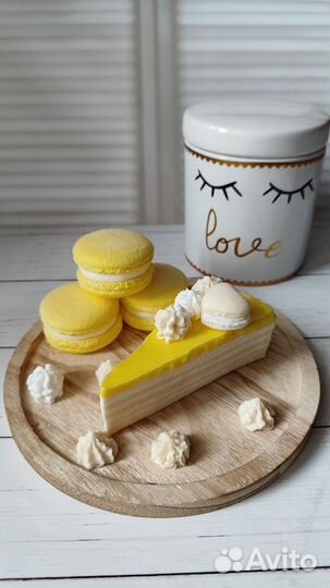 Пирожные из мыла ручной работы