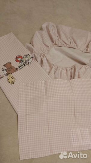 Детское постельное белье, наматрасники до 4 л