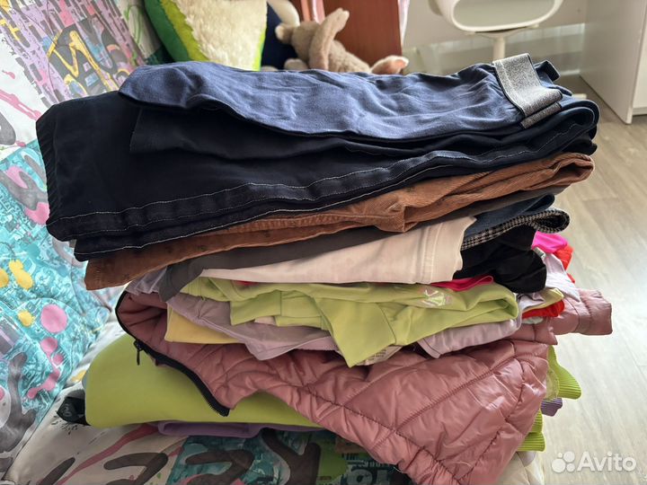 Вещи для девочки размер 140