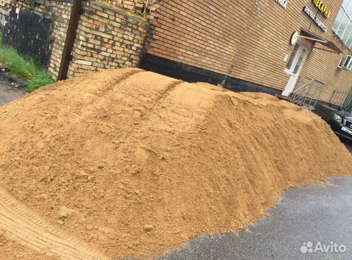 Песок карьерный (строительный)