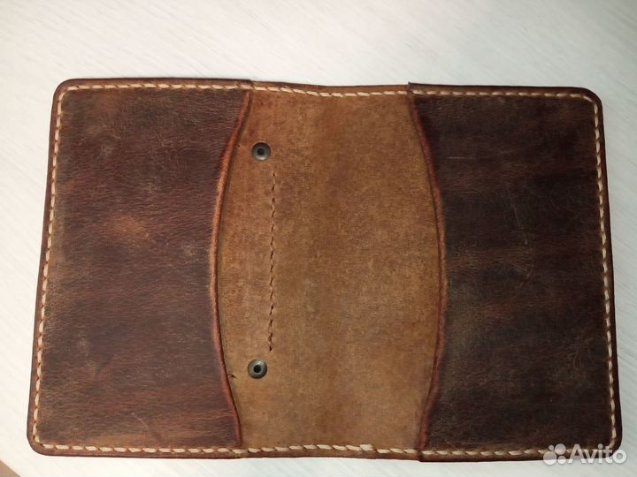 Обложка на паспорт из натуральной кожи
