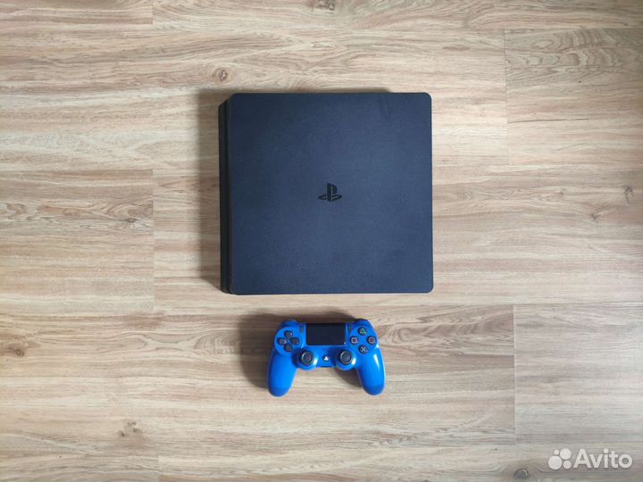 Sony PS4 slim + 300 игр по подписке PS plus