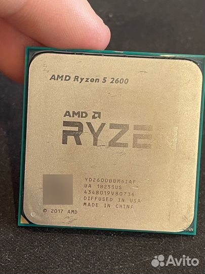 Процессор AMD Ryzen 5 2600 бу