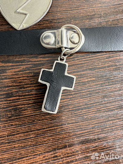 Чокер и браслет с шипами