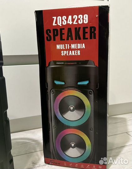 Блютуз колонка новая zqs