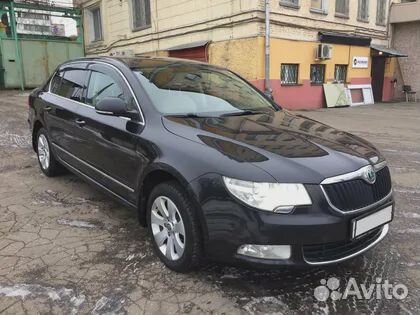 Дефлекторы окон для Skoda Superb 2 2008-2015