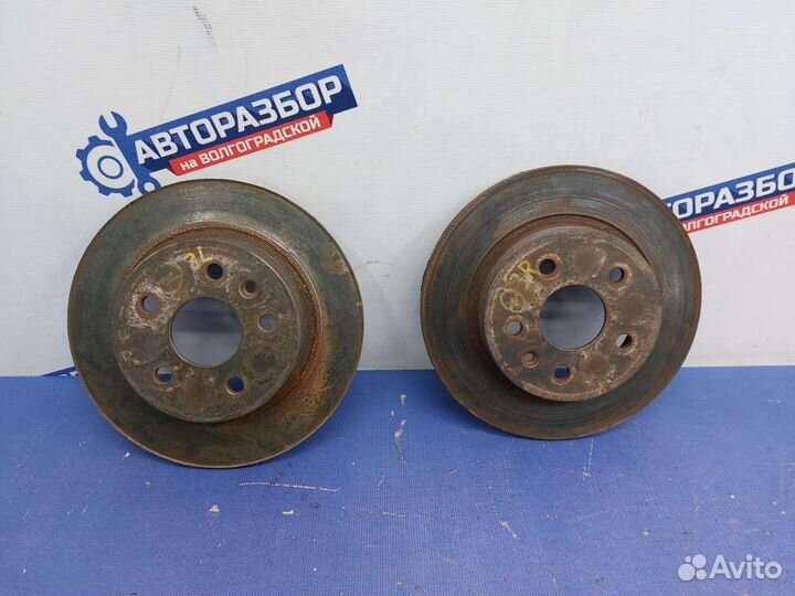 Задние тормозные диски Opel Astra J 2009-2016г