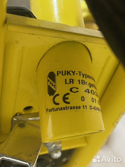 Беговел Puky LR 1L BR и самокат kress
