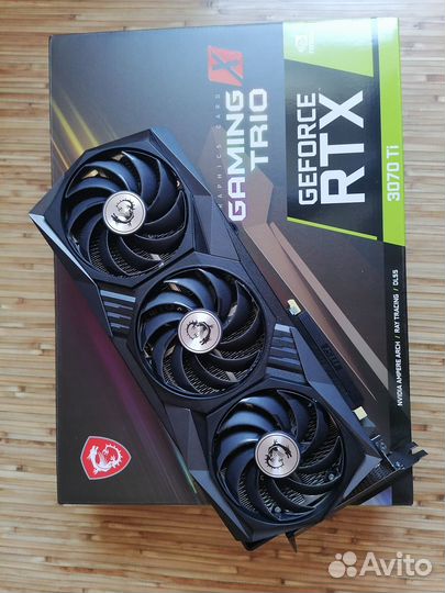 MSI GeForce RTX 3070 Ti gaming X trio