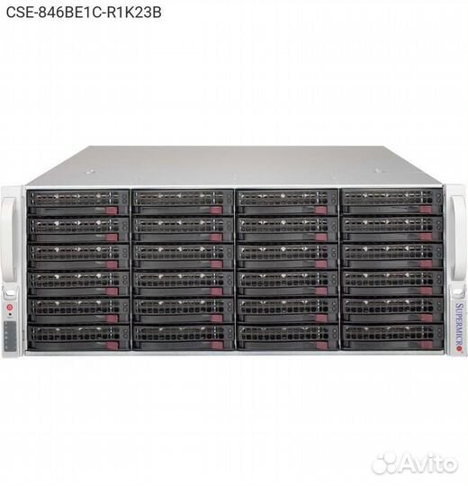 Корпус Supermicro SuperChassis 846BE1C-R1K23B Rack