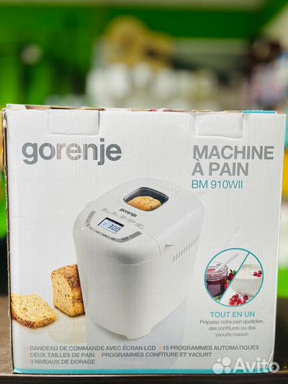 Хлебопечка Gorenje