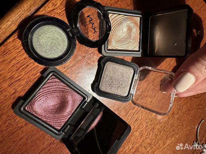 Тени для век Nyx, Kiko, LuLu