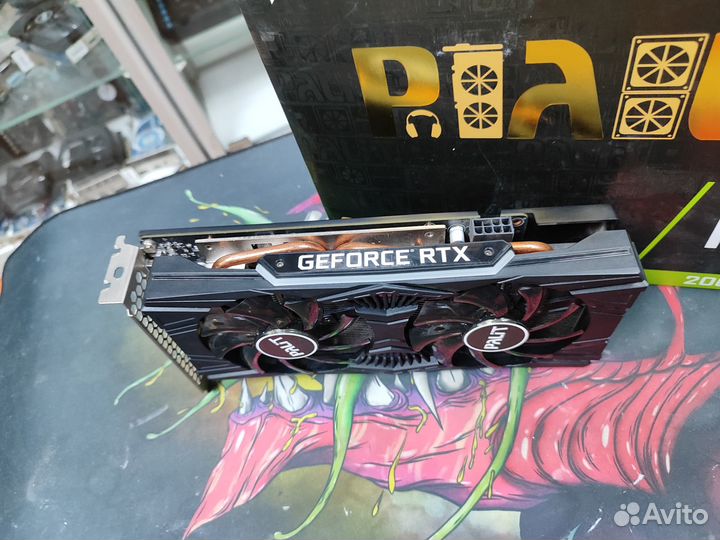 Видеокарта Palit Geforce RTX 2060Super 8gb