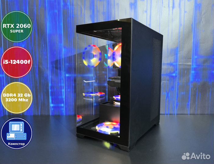 Мощный игровой i5-RTX2060SUP-32DDR4-VYO1875260-H610