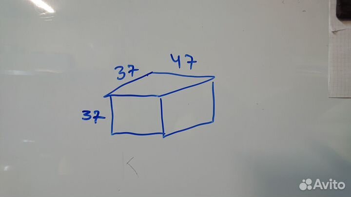 Термокороб, термобокс из пенопласта 64 литра
