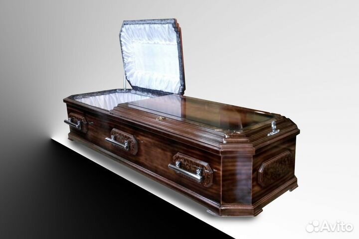 Гробы, венки, кресты