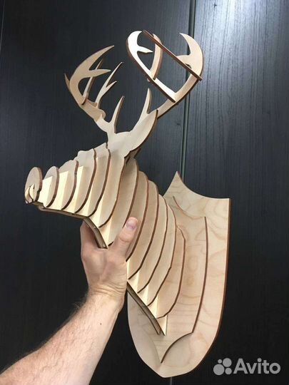 Декоративная голова оленя
