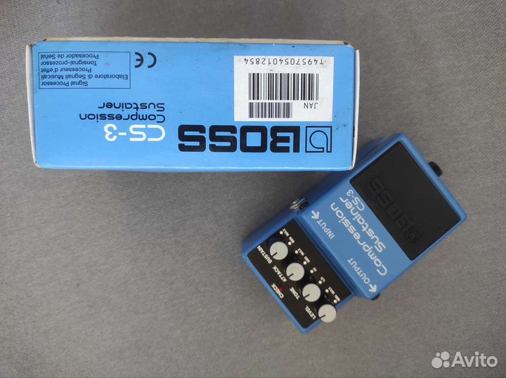 Boss cs 3 компрессор сустейнер