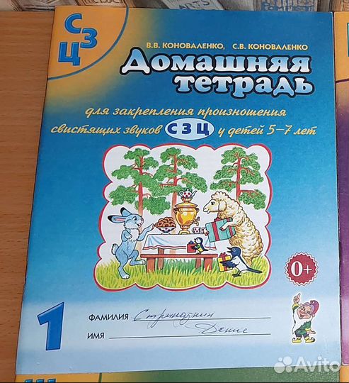 Домашняя тетрадь Коноваленко логопедическая