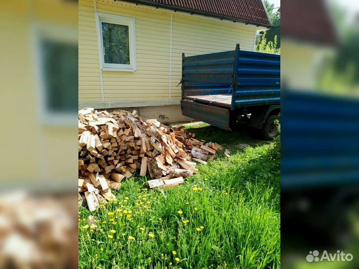 Дрова колотые березовые