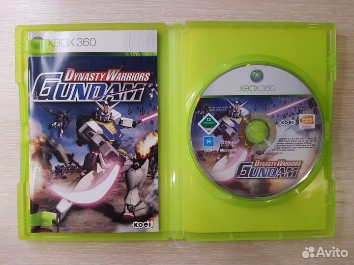 Xbox 360 Dynasty Warriors Gundam. Лицензия