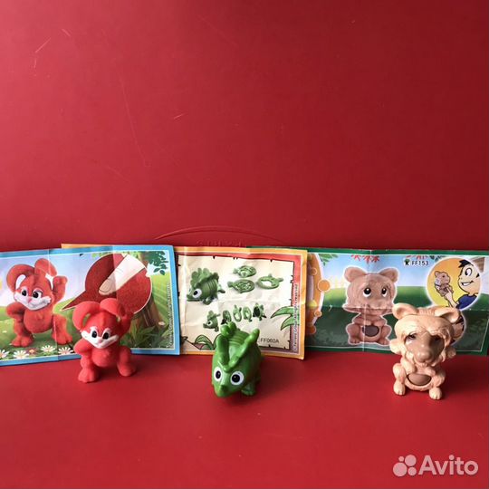 Игрушки из киндеров