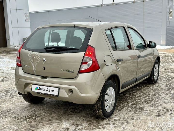 Renault Sandero 1.4 МТ, 2011, 115 000 км