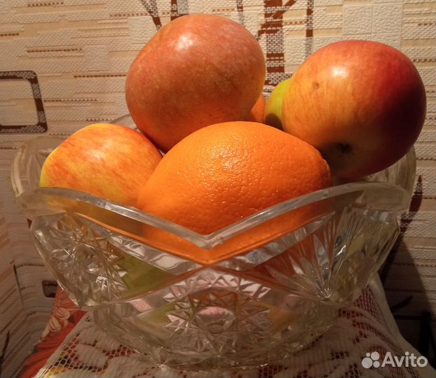 Хрустальная ваза большая