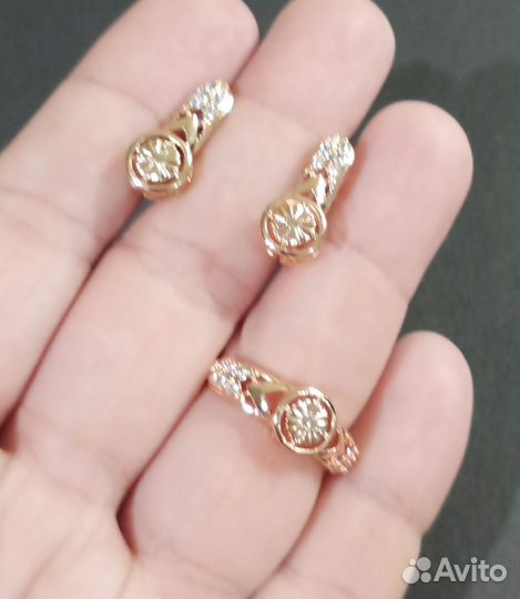 Комплект под золото, позолота