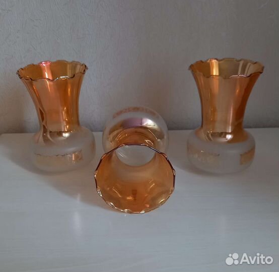 Новые плафоны для люстры 3 шт. Германия