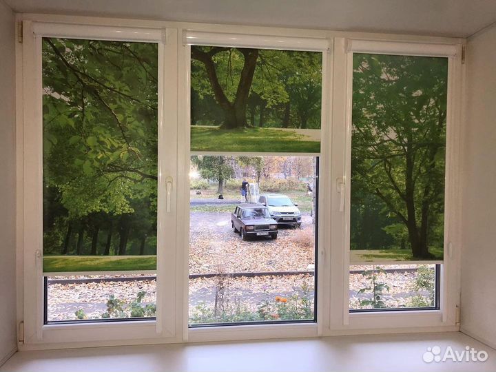 Рулонные шторы с фотопечатью