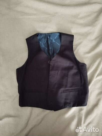 Жилетка для мальчика школьная 140