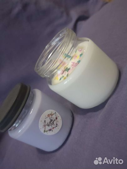 Ароматические свечи, свеча с посланием, на подарок