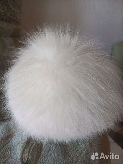 Шапкаиз белого песца