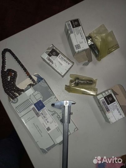 Mercedes цепь грм М271