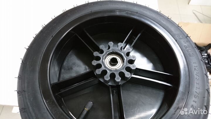 Колесо для коляски 12 1/2 дюймов с покрышкой