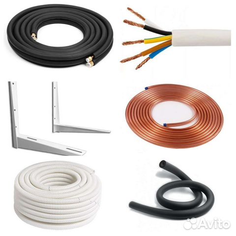 Готовая трасса для установки сплит-систем