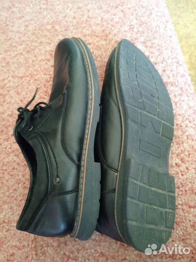 T taccardiТуфли унисекс, нат. кожа 39-40раз. Межс