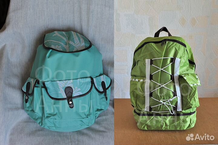 Ив Роше Рюкзак зеленый, новый, много фото