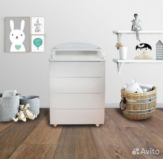 Пеленальный комод Кастелло 100 60 47 см