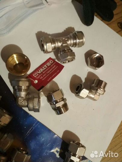 Тройник 20 Valtec, угол фитинги