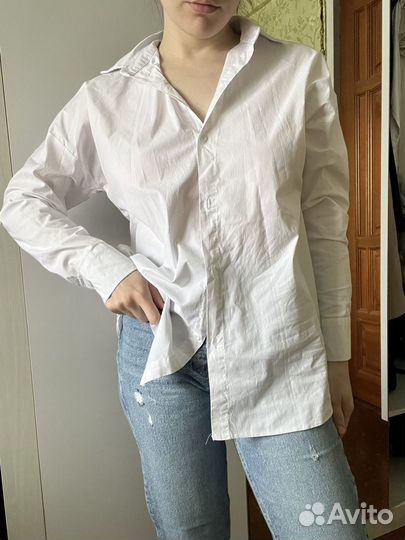 Рубашка белая женская