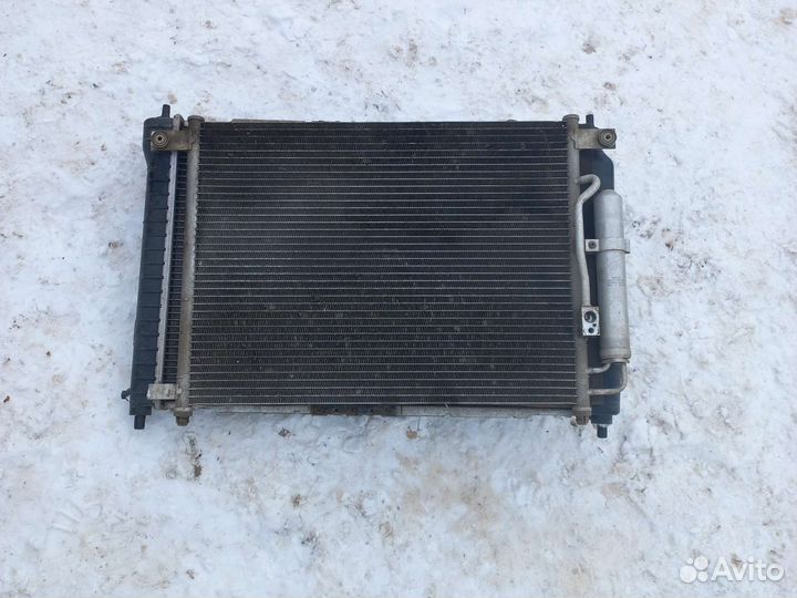 Шевроле авео т250 комплект радиатора