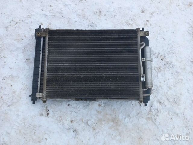 Шевроле авео т250 комплект радиатора