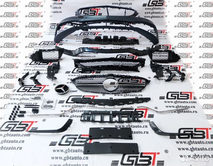 Mercedes-Benz C-class w205 Обвес 63 AMG E6YK6