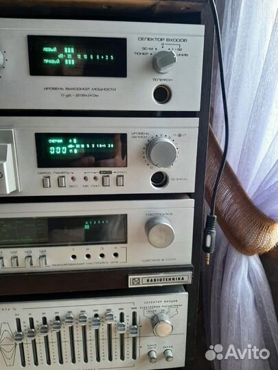 Комлект аудиоаппаратуры Radiotehnika(Радиотехника)