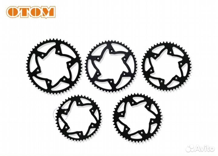Звезда ведомая otom (ступица Honda) 51Т 041204