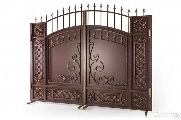 Кованые ворота и калитки