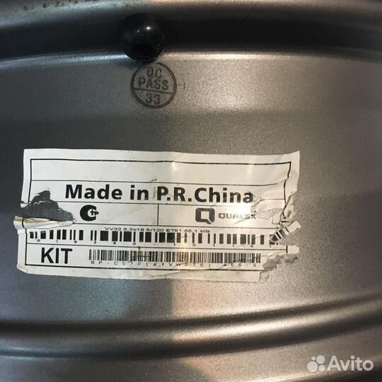 Диск на volkswagen multivan r16