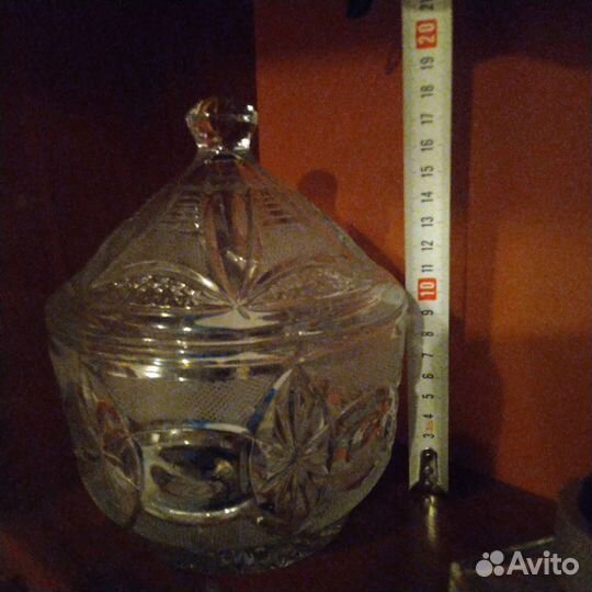 Ваза хрусталь